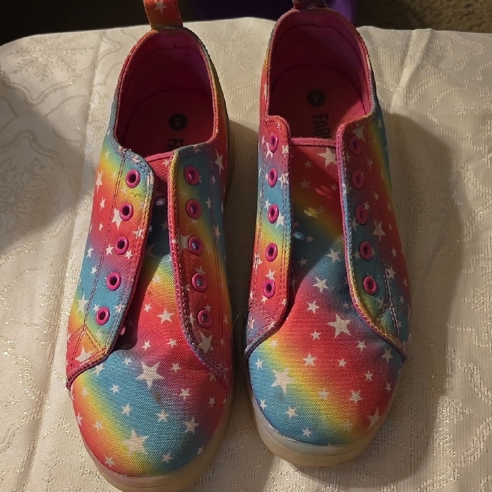 Rainbow Star Kids Shoes
